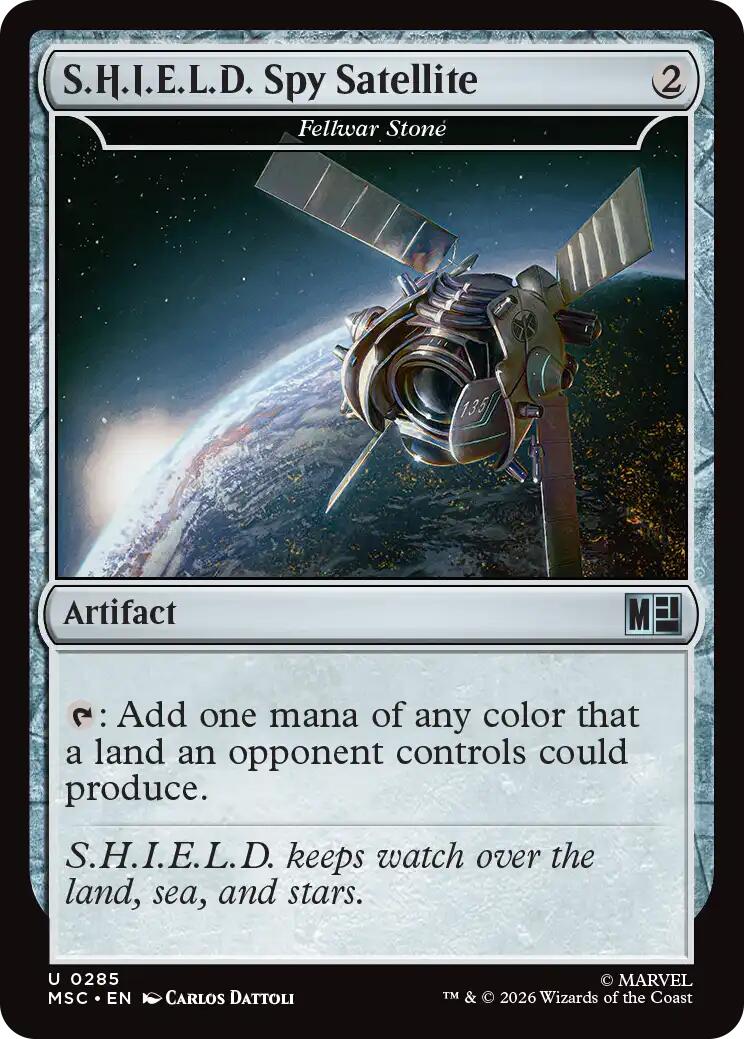 S.H.I.E.L.D. Spy Satellite - Fellwar Stone (Surge Foil) [Marvel Super Heroes Commander] | Devastation Store