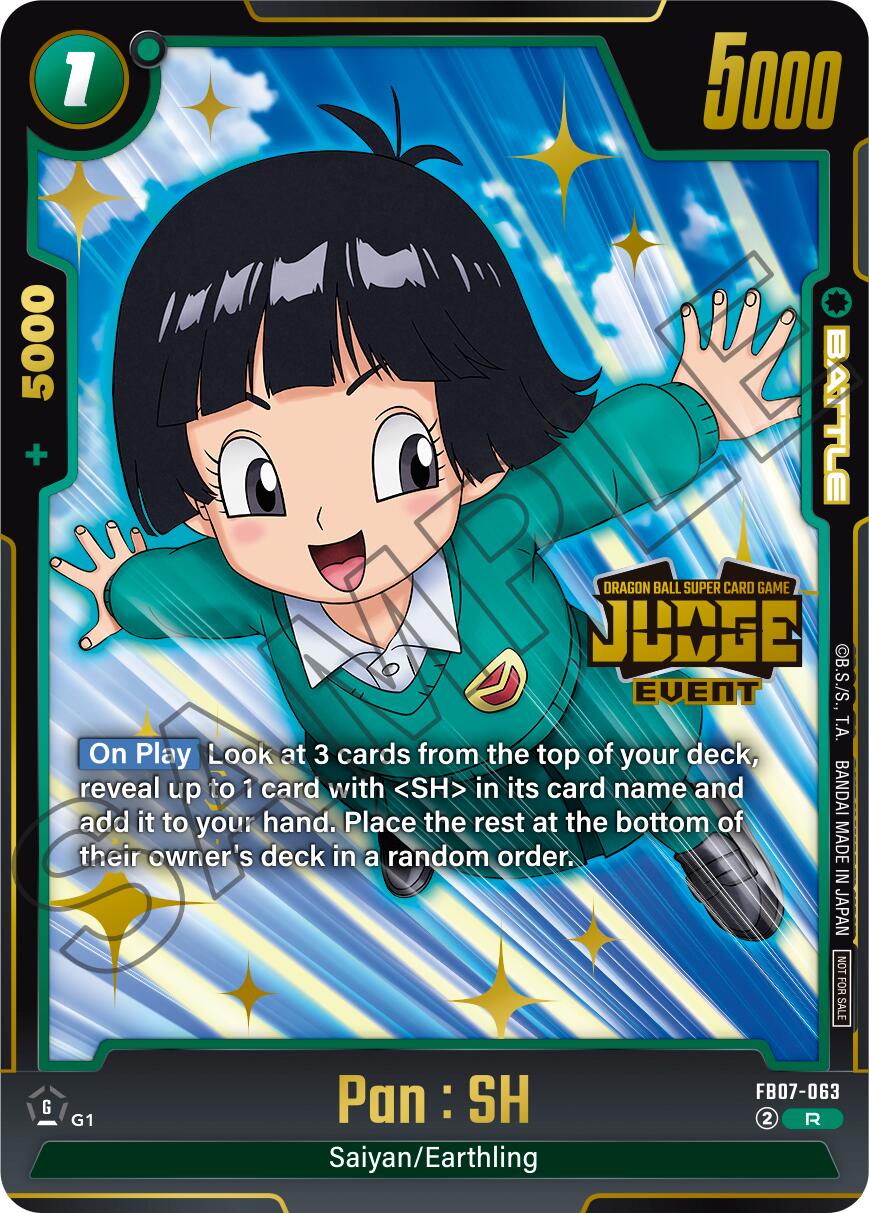 Pan : SH (Judge Pack 05 - Event Judge) [Fusion World Tournament Cards] | Devastation Store