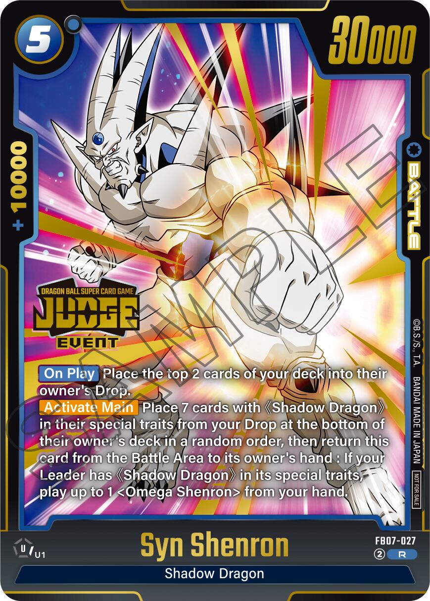Syn Shenron (Judge Pack 05 - Event Judge) [Fusion World Tournament Cards] | Devastation Store