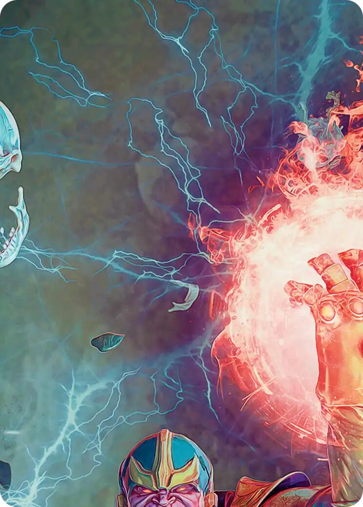 Thanos, the Mad Titan Art Card (2/9) [Marvel Super Heroes Art Series] | Devastation Store