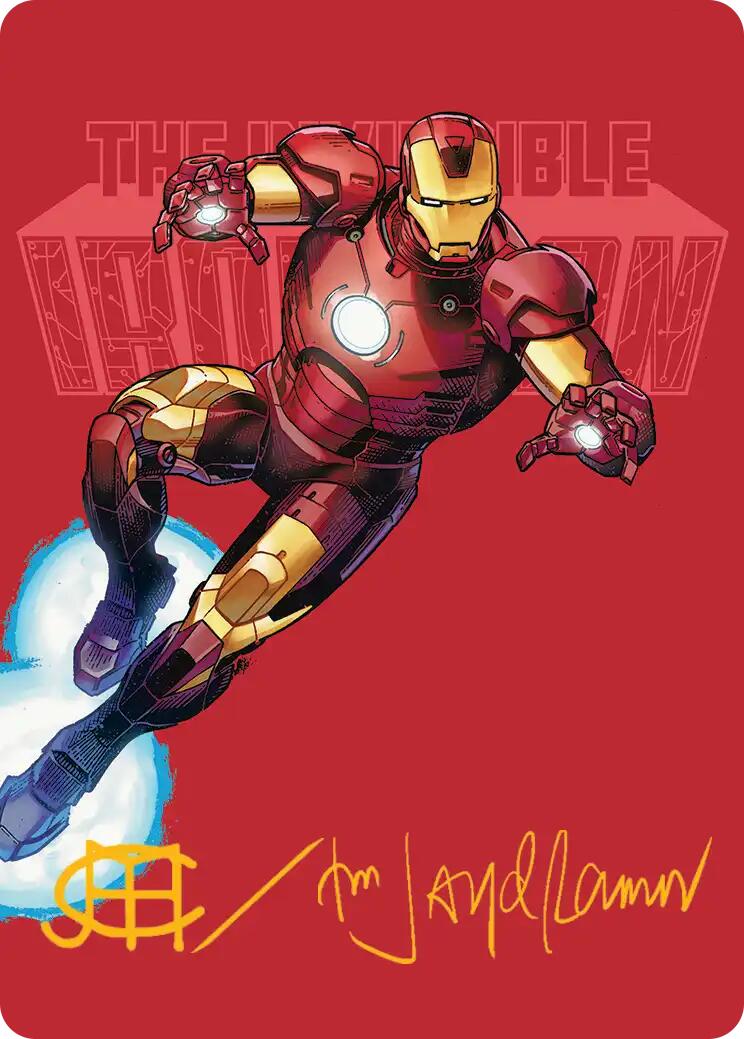 The Invincible Iron Man Art Card (Gold-Stamped Signature) [Marvel Super Heroes Art Series] | Devastation Store