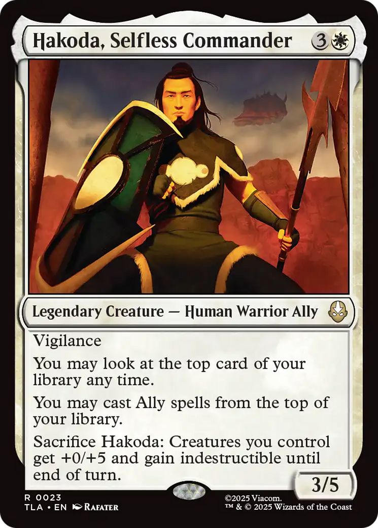 Hakoda, Selfless Commander [Avatar: The Last Airbender] | Devastation Store