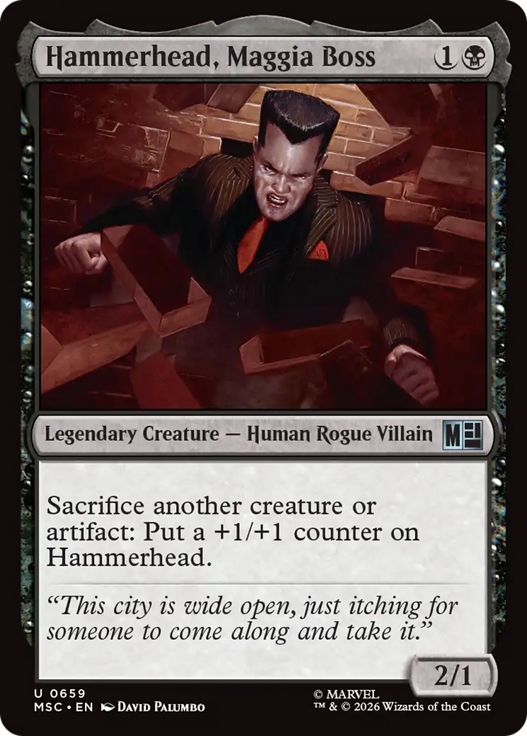 Hammerhead, Maggia Boss [Marvel Super Heroes Commander] | Devastation Store