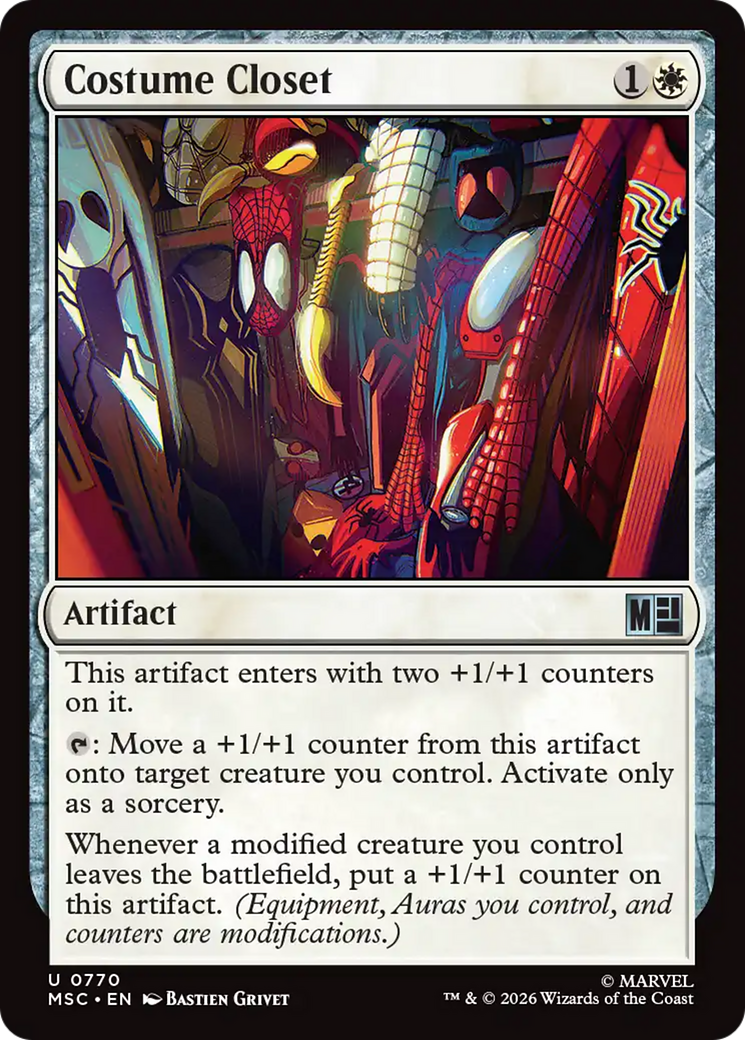 Costume Closet [Marvel Super Heroes Commander] | Devastation Store
