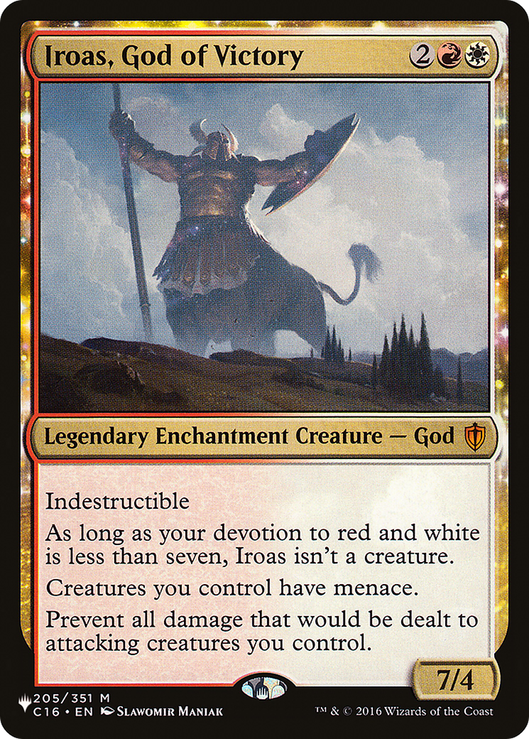 Iroas, God of Victory [The List Reprints] | Devastation Store