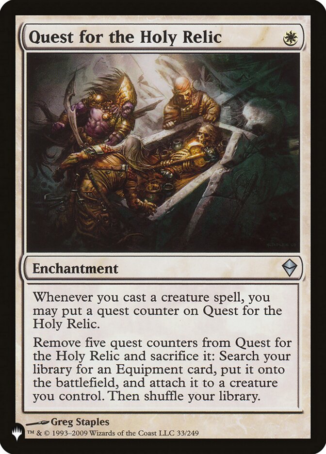 Quest for the Holy Relic [The List] | Devastation Store