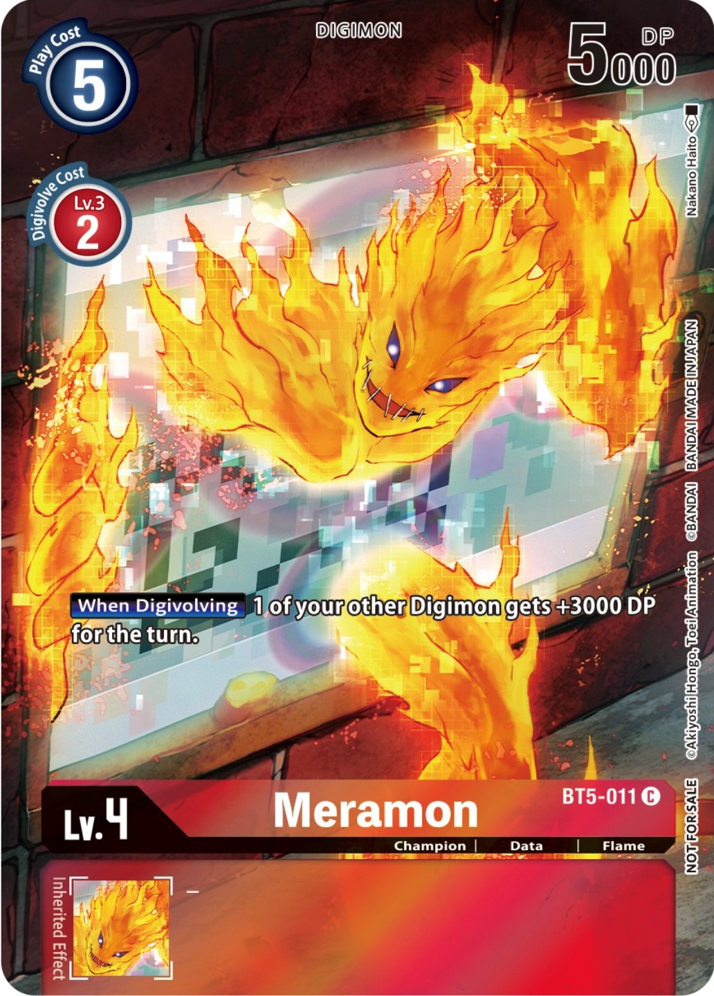 Meramon [BT5-011] (25th Special Memorial Pack) [Battle of Omni Promos] | Devastation Store