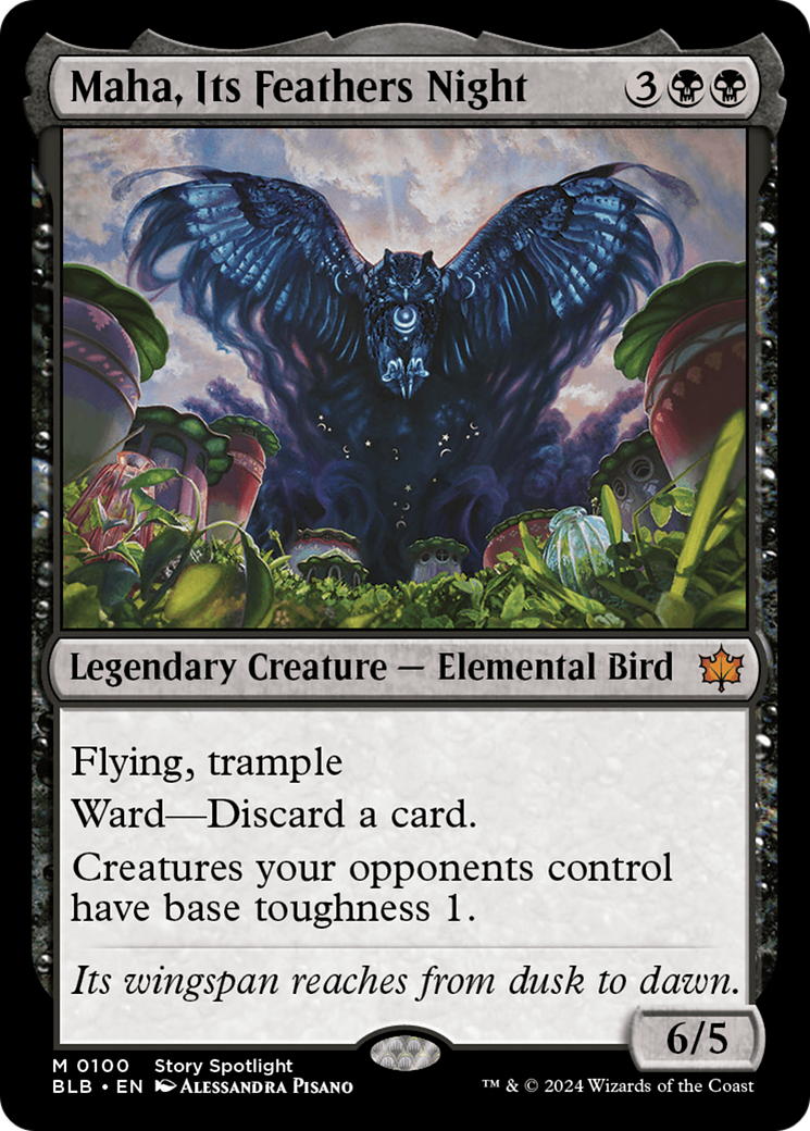 Maha, Its Feather Night [Bloomburrow] | Devastation Store