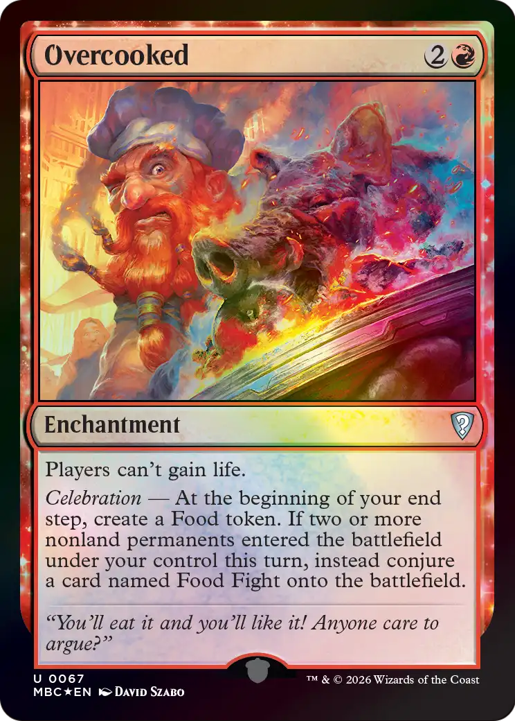 Overcooked [Mystery Booster: Commander Edition] | Devastation Store