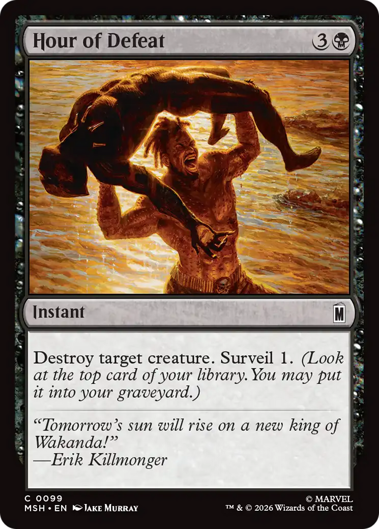 Hour of Defeat [Marvel Super Heroes] | Devastation Store