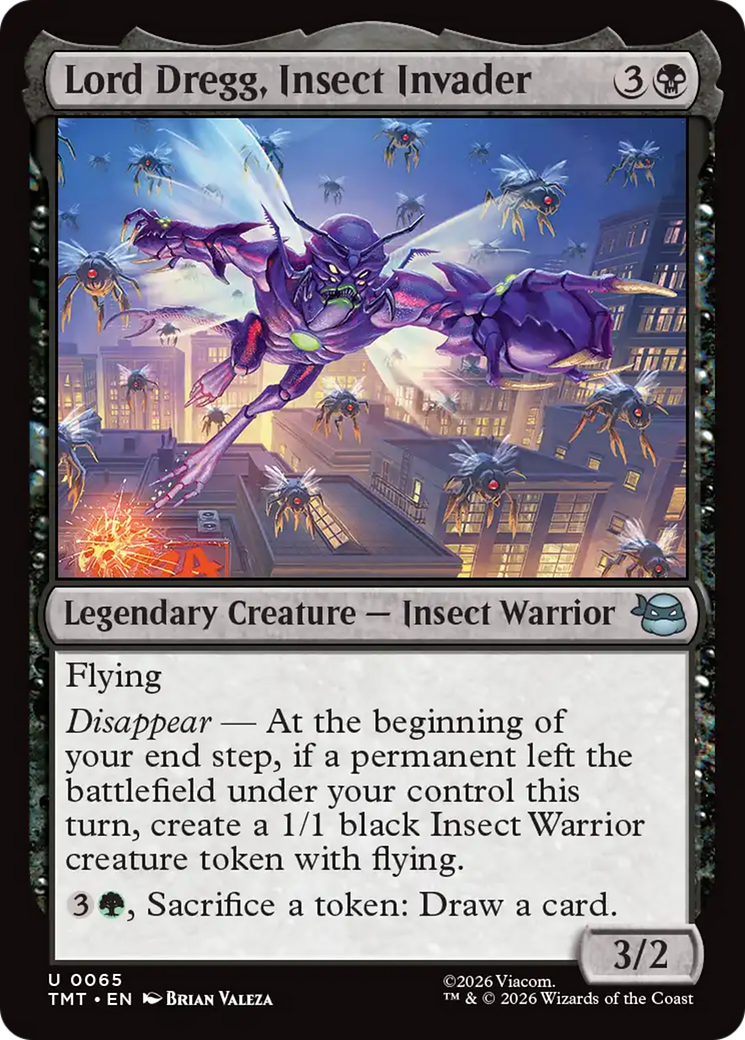 Lord Dregg, Insect Invader [Teenage Mutant Ninja Turtles] | Devastation Store