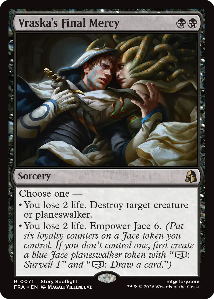 Vraska's Final Mercy [Reality Fracture] | Devastation Store