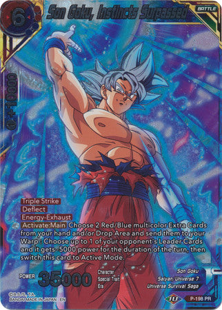 Son Goku, Instincts Surpassed (P-198) [Promotion Cards] | Devastation Store