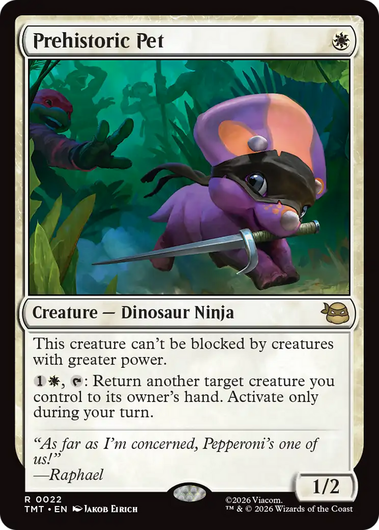 Prehistoric Pet [Teenage Mutant Ninja Turtles] | Devastation Store
