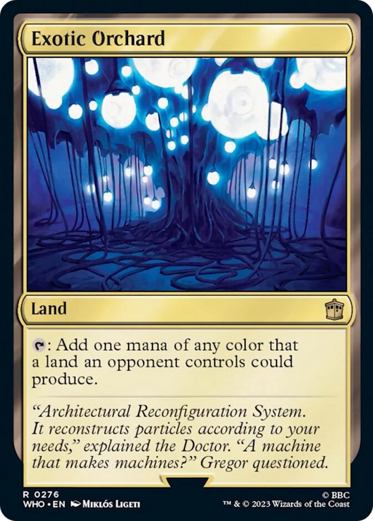 Exotic Orchard [Doctor Who] | Devastation Store