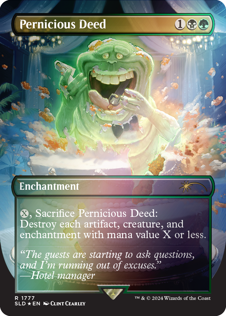 Pernicious Deed (Rainbow Foil) [Secret Lair Drop Series] | Devastation Store