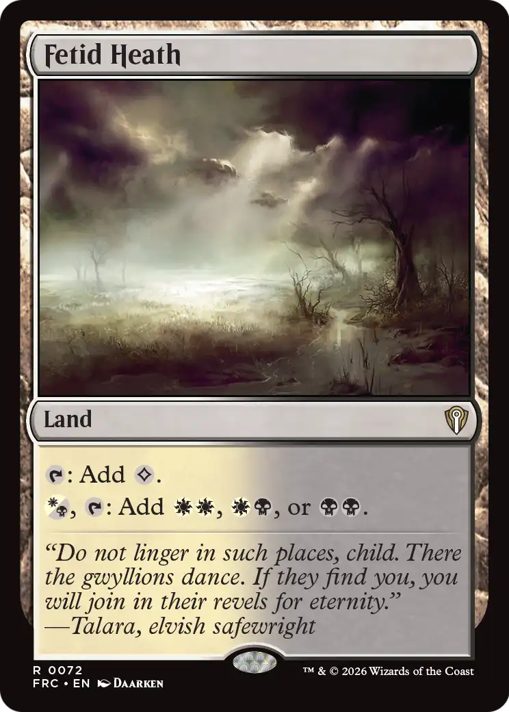 Fetid Heath [Reality Fracture Commander] | Devastation Store