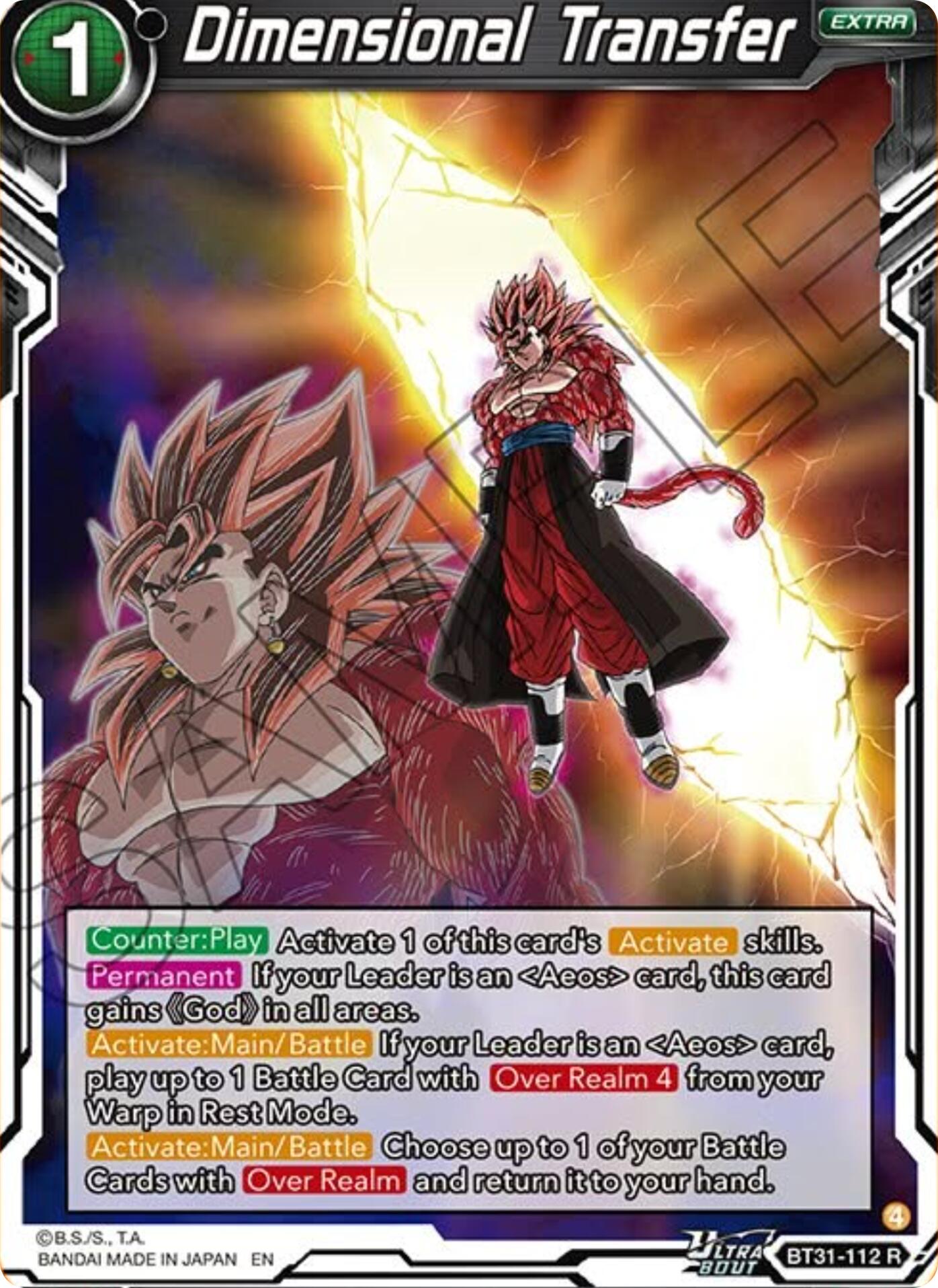 Dimensional Transfer (BT31-112) [Impact Beyond Dimensions] | Devastation Store