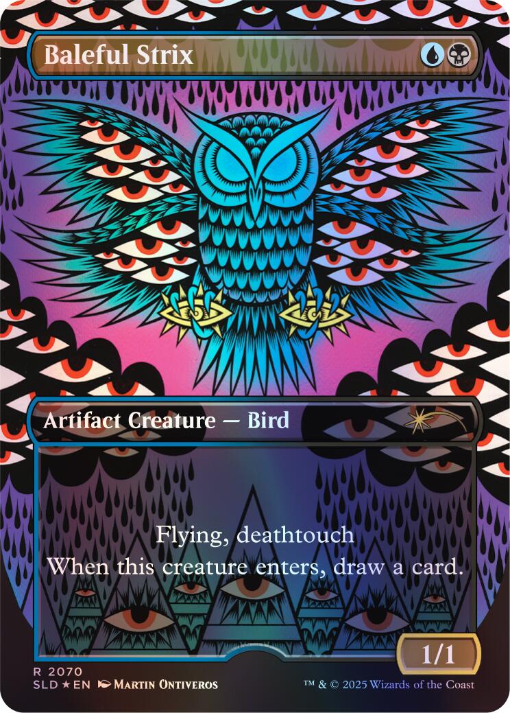 Baleful Strix (2070) (Rainbow Foil) [Secret Lair Drop Series] | Devastation Store