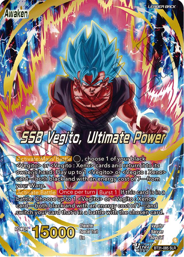 Vegito // SSB Vegito, Ultimate Power (SLR) (BT31-085) [Impact Beyond Dimensions] | Devastation Store
