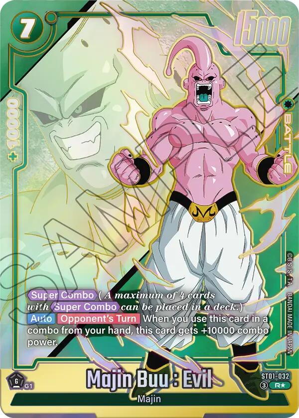 Majin Buu : Evil (ST01-032) (Alternate Art) [Story Booster 01] | Devastation Store