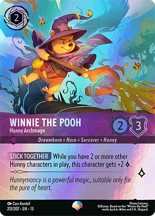 Winnie the Pooh - Hunny Archmage (Epic) (212/204) [Attack of the Vine!] | Devastation Store