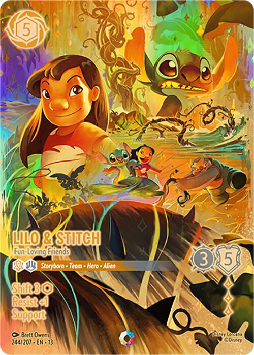 Lilo & Stitch - Fun-Loving Friends (Iconic) (244/204) [Attack of the Vine!] | Devastation Store