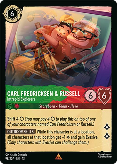 Carl Fredricksen & Russell - Intrepid Explorers (98/204) [Attack of the Vine!] | Devastation Store