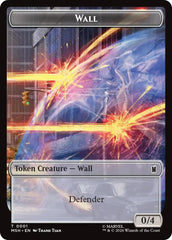 Wall // Alien Double-Sided Token [Marvel Super Heroes Tokens] | Devastation Store