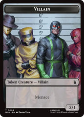 Villain // Soldier Double-Sided Token [Marvel Super Heroes Tokens] | Devastation Store