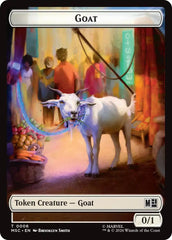 Goat // Construct Double-Sided Token [Marvel Super Heroes Commander Tokens] | Devastation Store