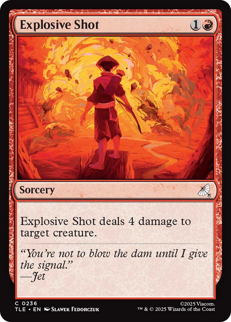 Explosive Shot [Avatar: The Last Airbender: Eternal-Legal] | Devastation Store