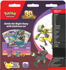 30th Celebration Battle Deck [Umbreon ex] | Devastation Store