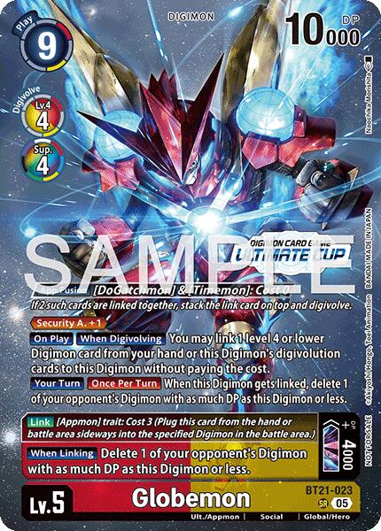Globemon [BT21-023] (Ultimate Cup 26-27 Season 2) [World Convergence] | Devastation Store