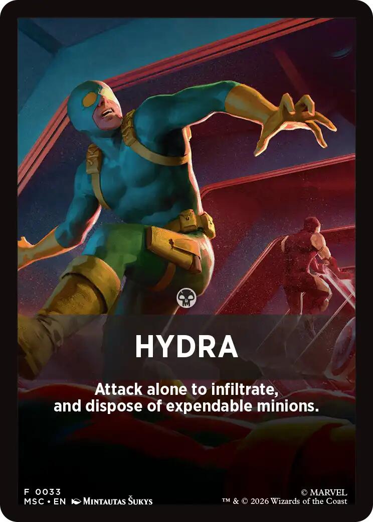 Hydra Theme Card [Marvel Super Heroes Commander] | Devastation Store