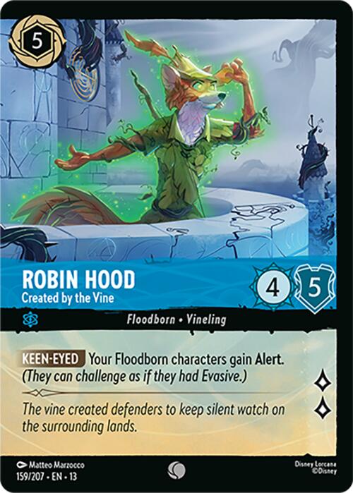 Robin Hood - Created by the Vine (Foil) (159/204) [Attack of the Vine!] | Devastation Store