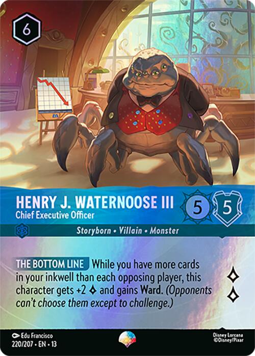 Henry J. Waternoose III - Chief Executive Officer (Epic) (220/204) [Attack of the Vine!] | Devastation Store