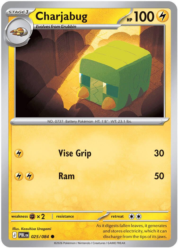 Charjabug (025/084) [Mega Evolution: Pitch Black] | Devastation Store