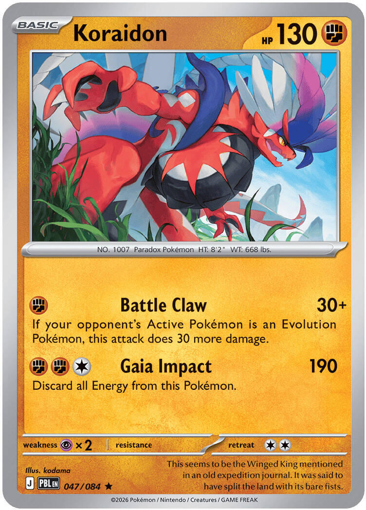 Koraidon (047/084) [Mega Evolution: Pitch Black] | Devastation Store