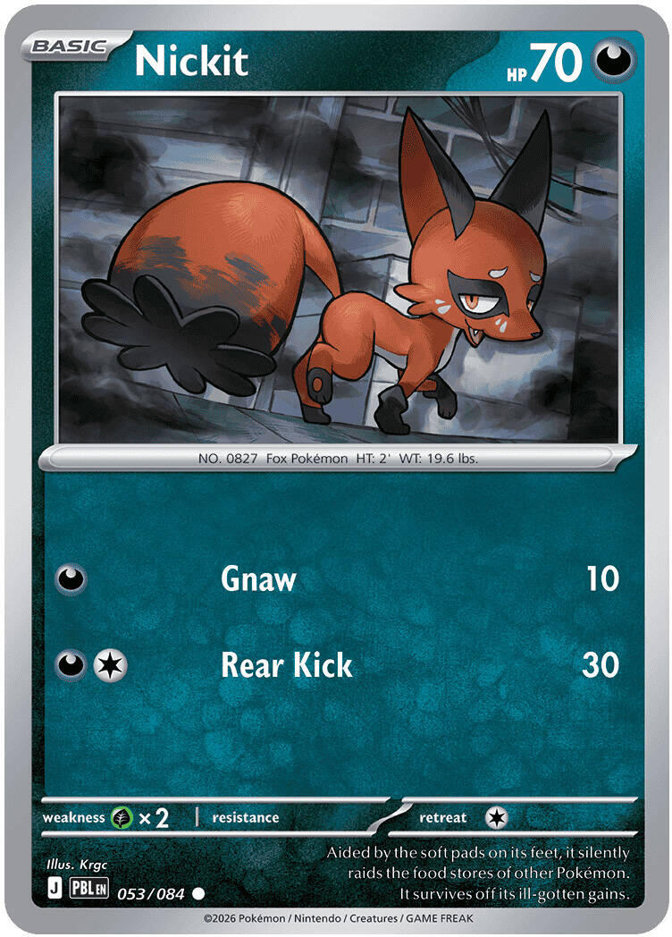 Nickit (053/084) [Mega Evolution: Pitch Black] | Devastation Store