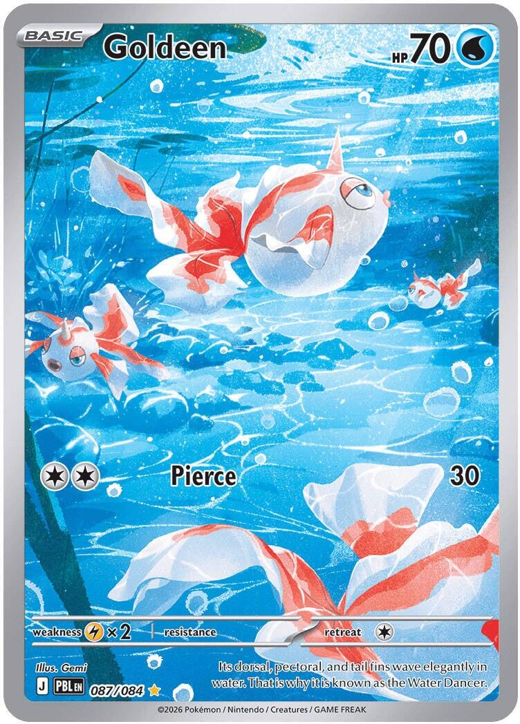 Goldeen (087/084) [Mega Evolution: Pitch Black] | Devastation Store