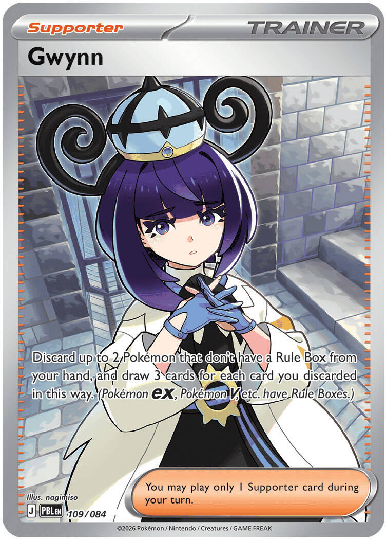 Gwynn (109/084) [Mega Evolution: Pitch Black] | Devastation Store