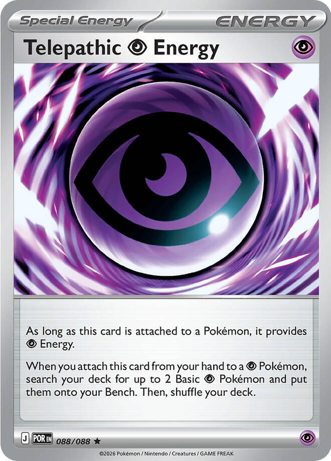 Telepathic Psychic Energy (088/088) (Non-Holo) [Mega Evolution: Perfect Order] | Devastation Store
