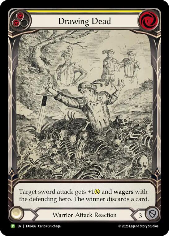 Drawing Dead [FAB486] (Promo)  Rainbow Foil | Devastation Store