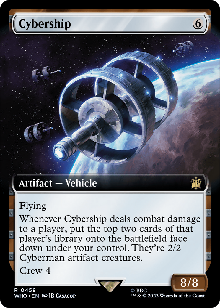 Cybership (Extended Art) [Doctor Who] | Devastation Store
