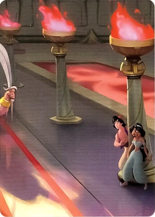 Reign of Jafar Puzzle Insert (Version 1 of 2) (Bottom Right) [Reign of Jafar] | Devastation Store