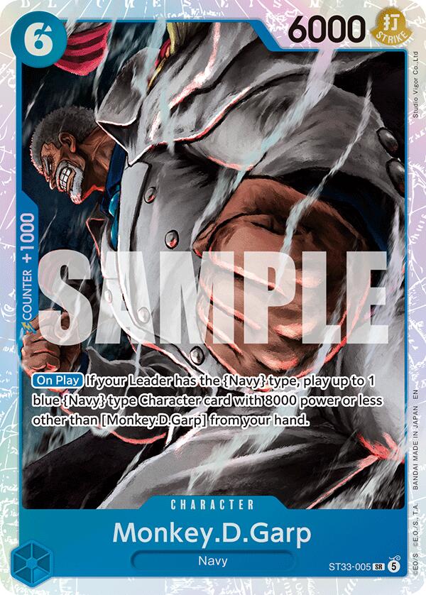 Monkey.D.Garp [Starter Deck: BLUE Kuzan] | Devastation Store