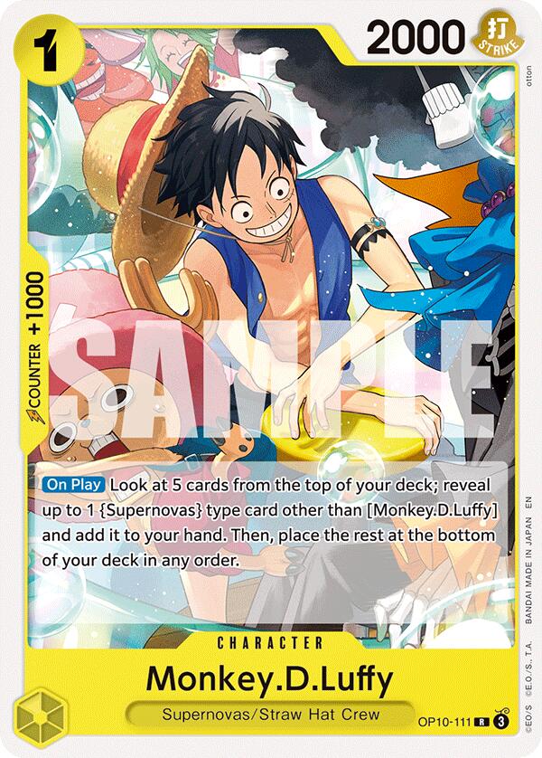 Monkey.D.Luffy [Starter Deck: 3D2Y] | Devastation Store