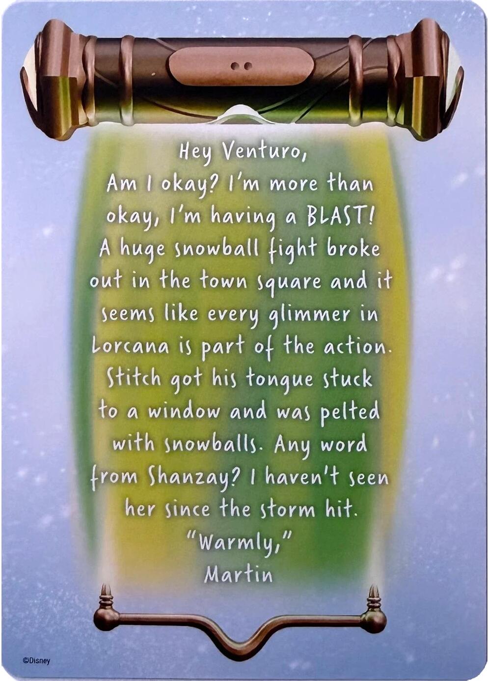 Winterspell Lore Card (2 of 9) [Winterspell] | Devastation Store