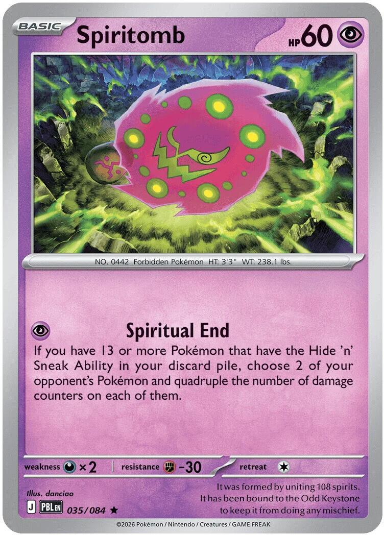 Spiritomb (035/084) (Deck Exclusive) [Mega Evolution: Pitch Black] | Devastation Store